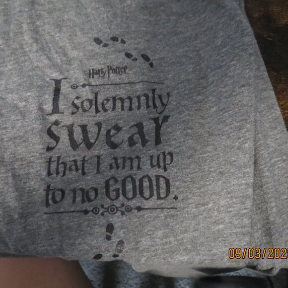 Men's Officially Licensed Like New Never Worn Harry Potter Sleep Pant - Picture 4 of 7